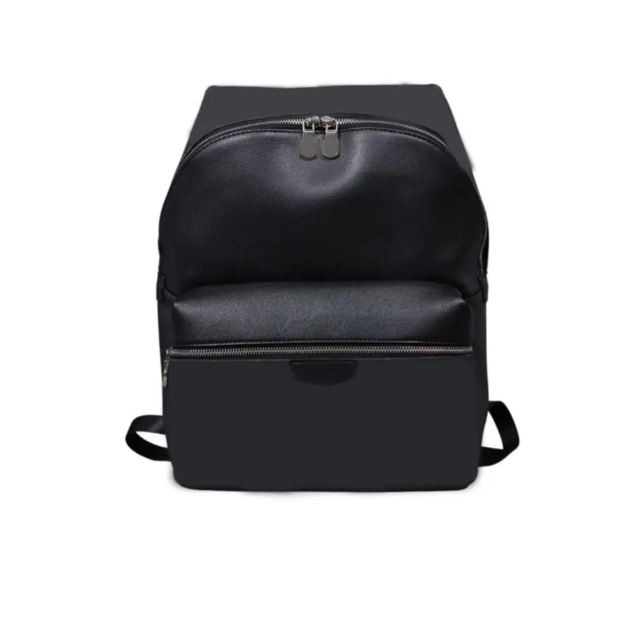 Descoberta de designer Backpack PM Bolsa de ombro preto M30230 Prata M30835 Monograma Eclipse Canvas revestidas e Taiga Cowhide Leather Outdoor Bags 37x29x15cm