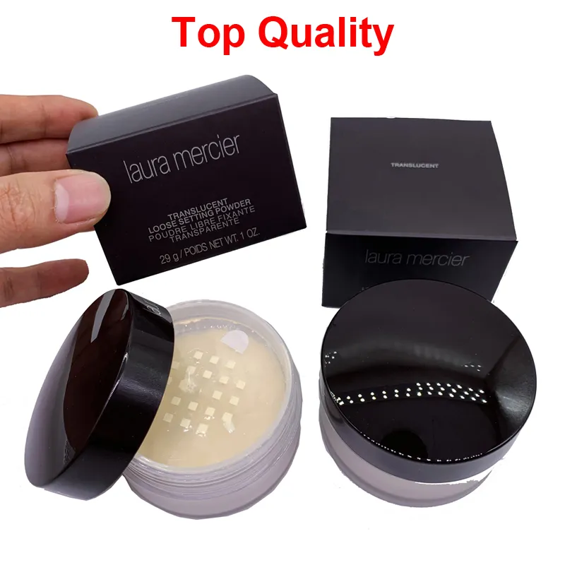 Mercier Doorschijnende losse setting Powder Gezichtsmake-up Pouder Libre Fixante Matte Finish Oil Free Powder 29g Concealer Waterproof Langdurig