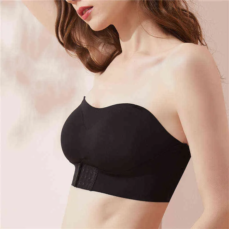 Non Slip No Tube Net Top With Beautiful Back And Invisible Chest Wrap For Women  No Track, No Steel Ring L220727 From Yanqin03, $17.31