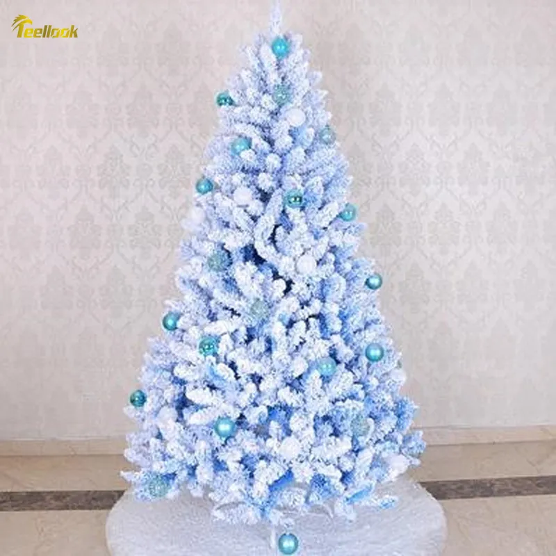 Teellook 1.2m3.0m blu affollamento albero di Natale luminoso giorno di Natale El shopping home decoration 201027