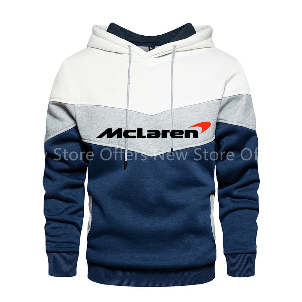 Sprężyna i jesienne szew z kapturem F1 McLaren Running Suit Male Formuła Awgarentna pullover swobodna Swasternpm2