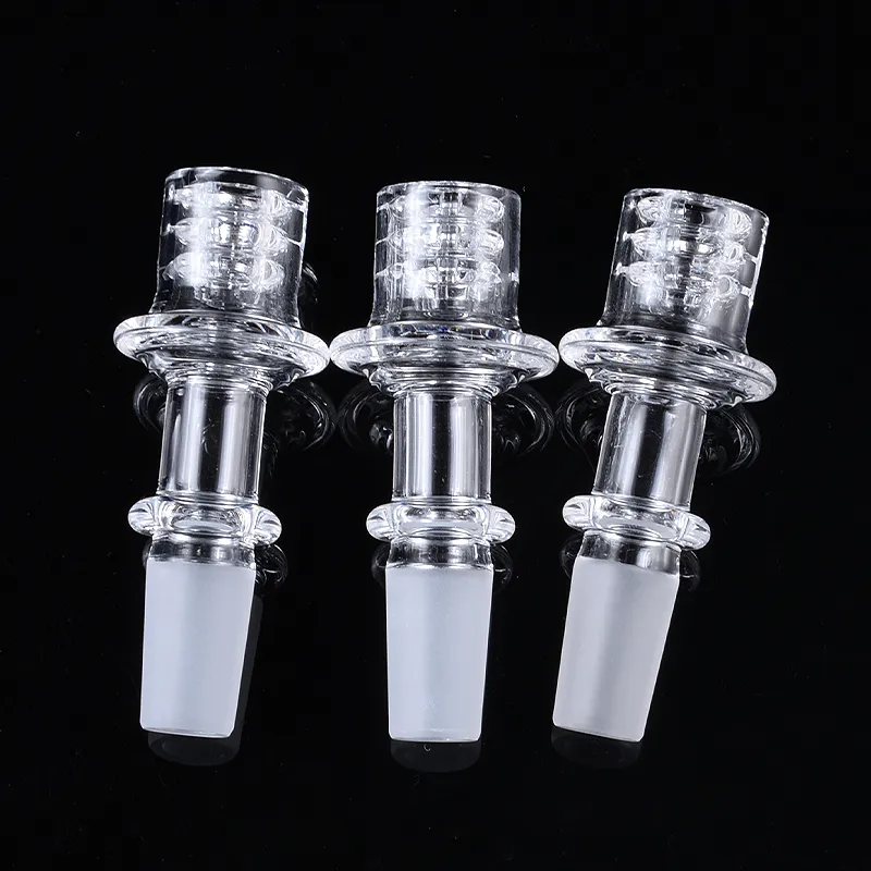 Diamond Knot Quartz Enail Banger Acessórios para fumar de alta qualidade com 10mm 14mm Male Joint Para Mini Nector Collector Kits Dab Tools Quartz Nails GQB25 3mm Thick