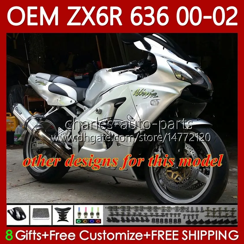 OEM moto fairings for Kawasaki Ninja ZX-6R 600CC ZZ636 Z-600