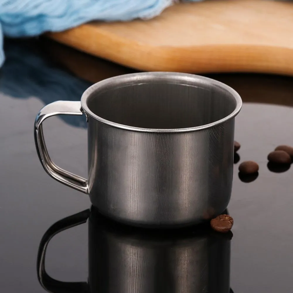 200ML Portable Outdoor Travel Stainless Steel Coffee Cups Tumblers Tea Mug Cup For Camping/Travel/Home Use