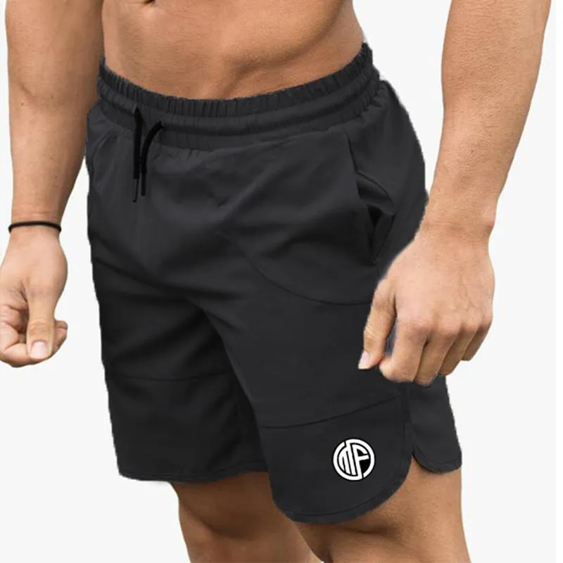 Short de course LANTECH hommes été survêtement Patchwork Fitness sport entraînement séchage rapide entraînement salle de sport athlétique