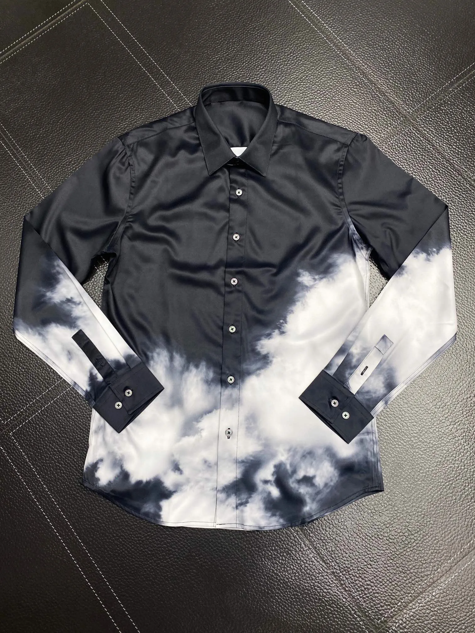 Herenontwerper Shirts Brand Kleding Men Men met lange mouwen overhemd met lange mouwen Hip Hop Style Hoge kwaliteit katoentoppen 16334