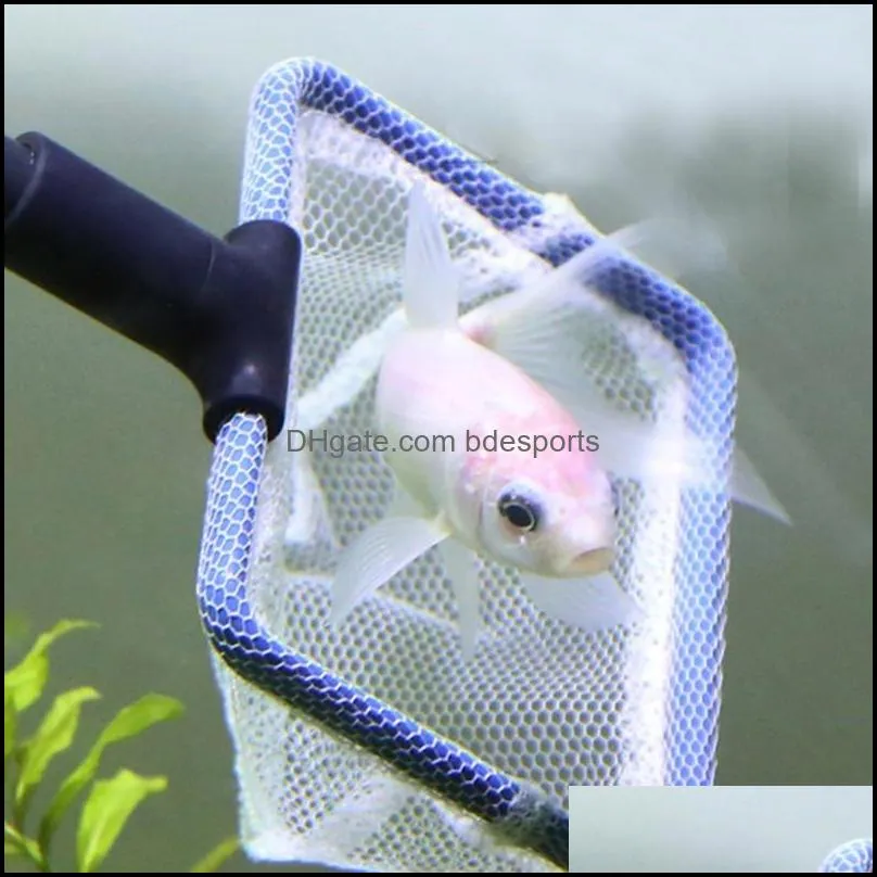 Aquarium Tank Complete Clean Set Fish Net Gravel Rake Algae Scraper Fork Sponge Brush Glass Aquarium Cleaner Tool Kit