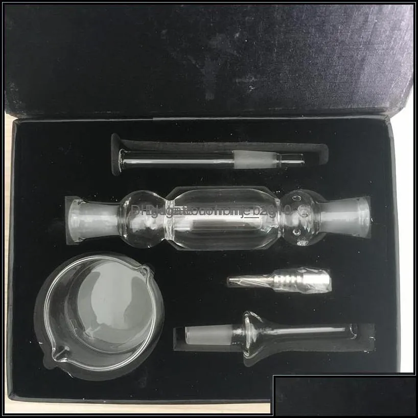 Other Hand Tools Home Garden 2.0 Nectar Nail Collector Glass Kit With 10Mm Gr2 Titanium Domeless Joint Drop Delivery 2021 Sw5Tl
