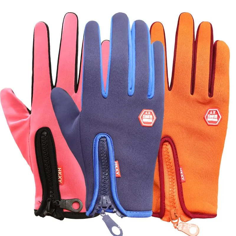 Cinq doigts gants accessoires de pêche doigt complet néoprène PU cuir respirant chaud Pesca Fitness carpe hiver anti-dérapant