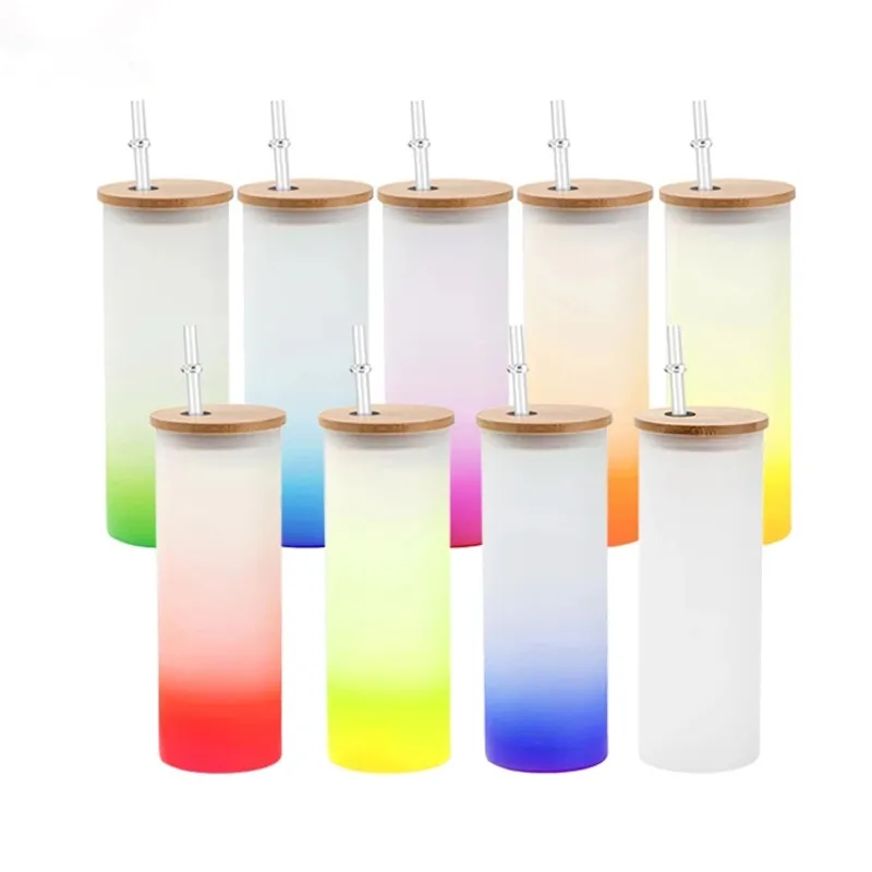 Clear Tumblers With Straws 17oz Frosted Glass... From Topshenzhen, $5.77 |  DHgate.Com
