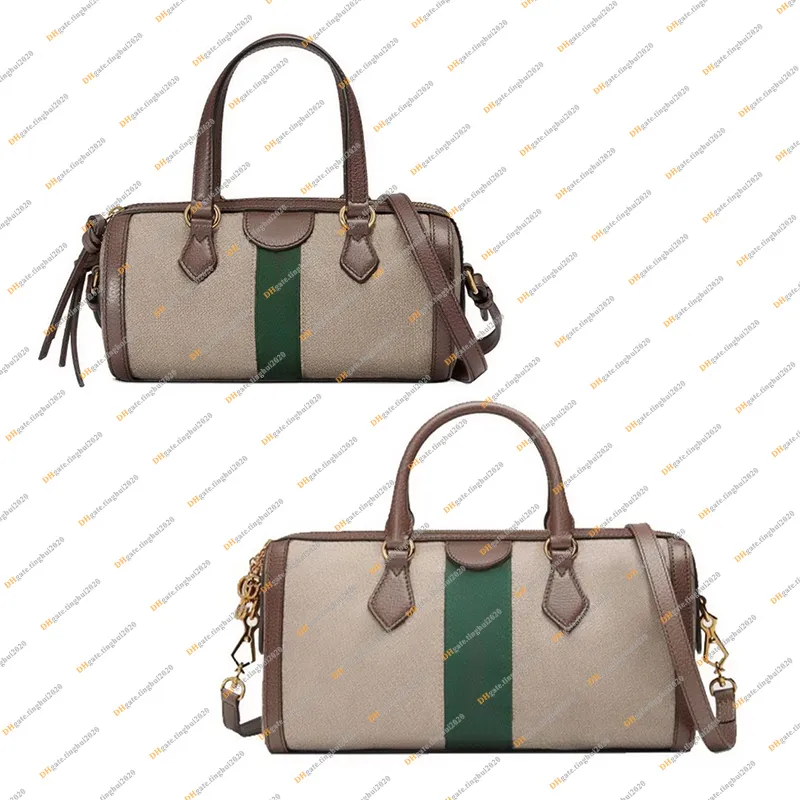 Dames Mode Casual Designe Luxe Ophidia Boston Sac Fourre-Tout Sac À Main Sac À Bandoulière Bandoulière Messenger Sacs Haute Qualité TOP 5A 524532 602577