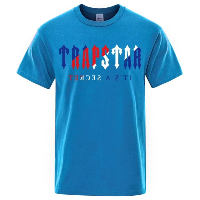 T-shirts pour hommes T-shirt à manches courtes en coton pour hommes Mode américaine Drapeau imprimé en 3D T-shirt d'été surdimensionné Clothing272U