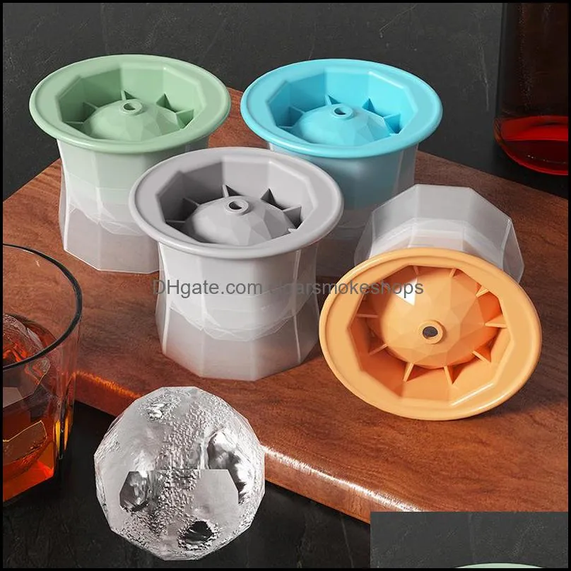 Bar ice making mould large ice-hockey silica gel ices lattice ice cube moulds cassette cover