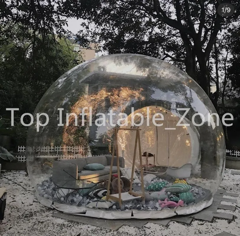 Tentes Et Abris Extérieur Bulle Maison Tente Gonflable Camping