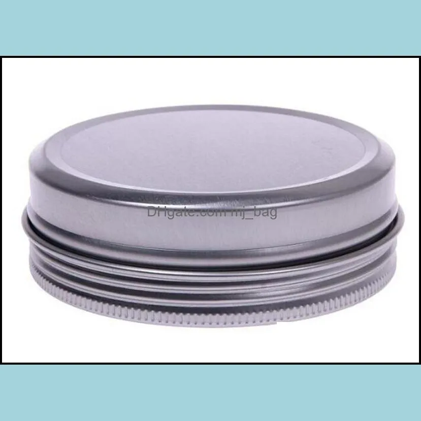 15g aluminum lip gloss container 15ml lipstick box metal jar lip balm cosmetic packaging pae11132