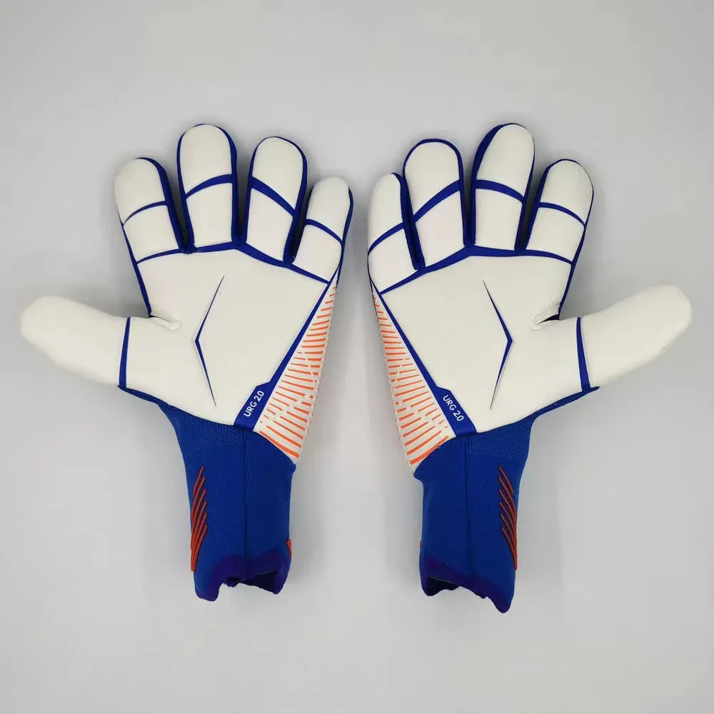 2022 new Men`s Football Goalkeeper Gloves Thickened Full Latex Foam Professional Training No Finger Guards