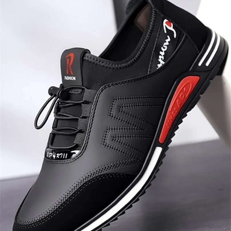 Mens Casual Shoes Sneakers Trend Casual Shoe Italian Hateble Leisure Man Sneakers Nonslip Footwear Men 220815