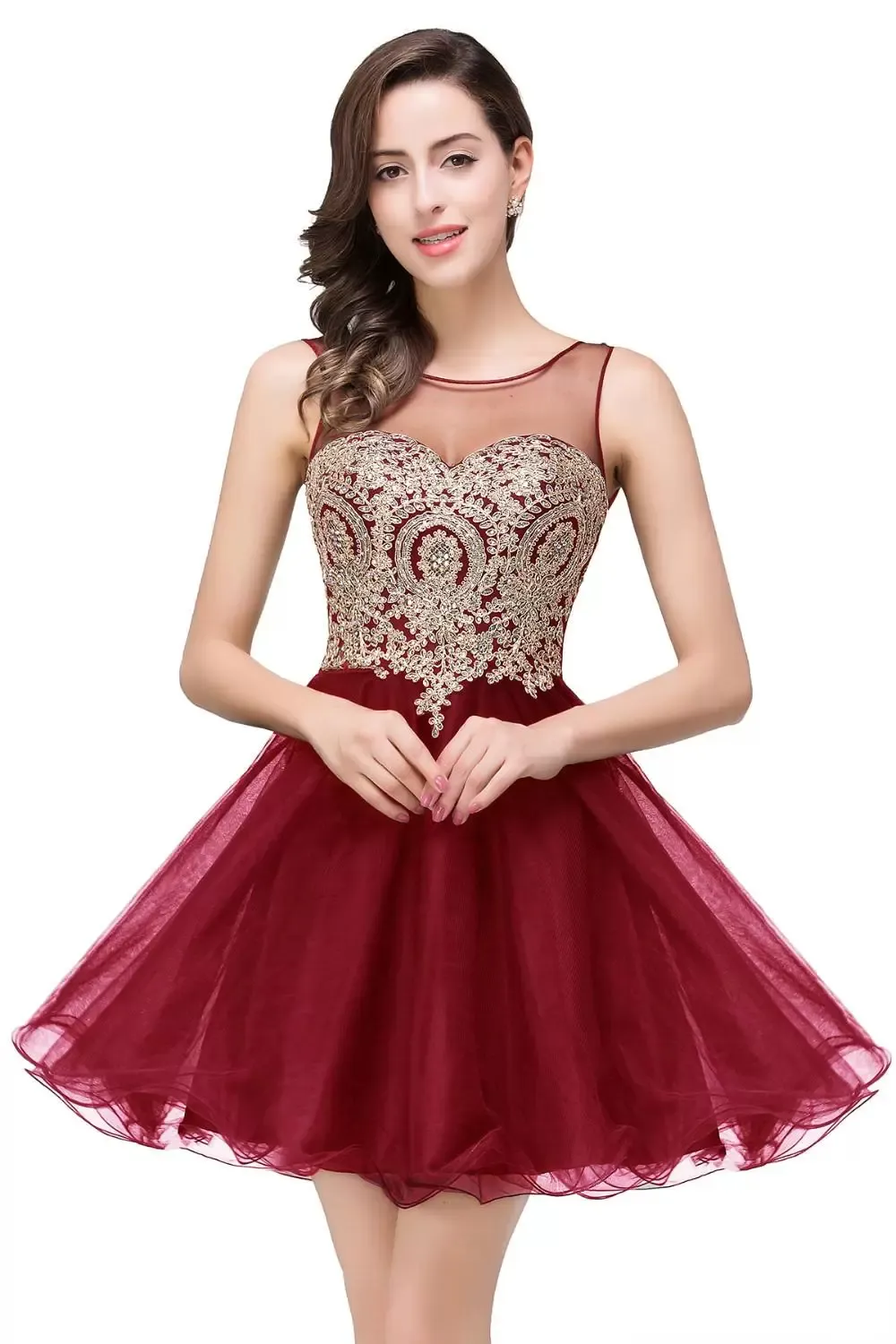 red and black graduation dress Scarlet Deluxe Doctoral Gown with Gold Piping- Academic Regalia Doctoral Gown - 5'6'' main image 0