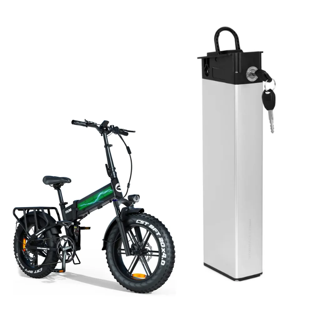 Складная замена ebike Лития аккумулятор 48 В для жирной шины 750W 52 В 13AH 17,5AH Съемный CMACEWHEEL RX20 MINI MAX ENGWE EP-2