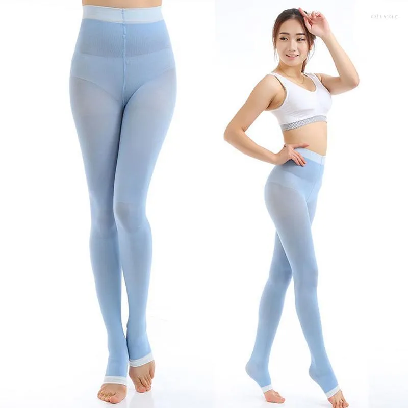 Completi da yoga Leggings sportivi senza cuciture per il fitness Pantaloni da donna a vita alta stretti per il controllo della pancia Sollevamento dell'anca Palestra per allenamento da corsa femminile