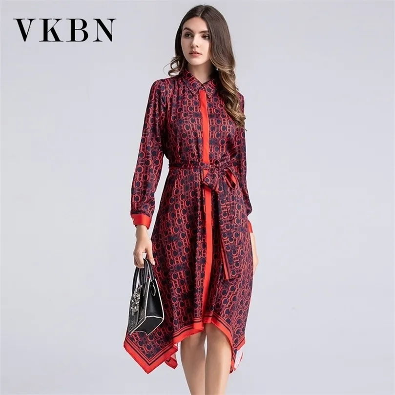 VKBN الصيف اللباس غير النظامية es امرأة حزب اليلي إمبراطورية طويلة الأكمام أنيقة vestidos دي فييستا 220402