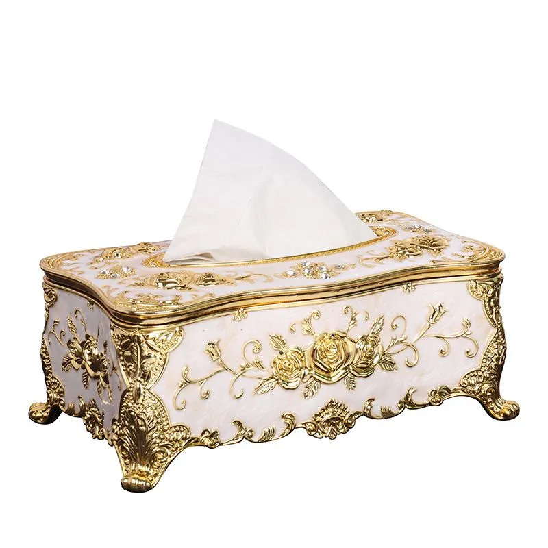 Home Storage Removable Tissue Box Case Cover Napkin Holder Toilet Paper Case Facial Hotel Decor Organizer Supplies