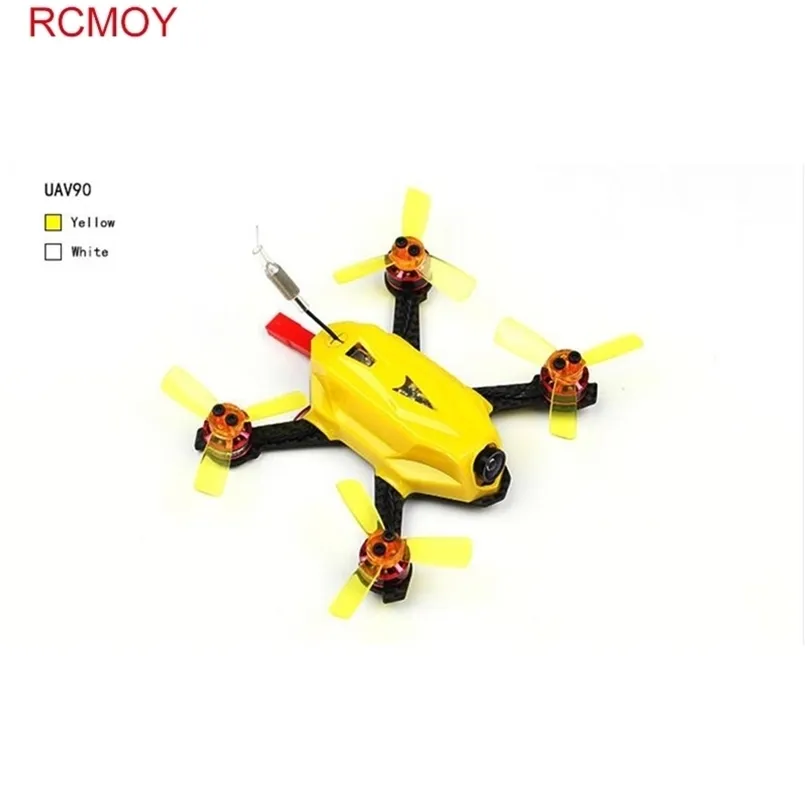 RCMOY FPV RC Racing Drone Mini Quadcopter sans balais à quatre alxe Récepteur FRSKY / FASST LJ201210