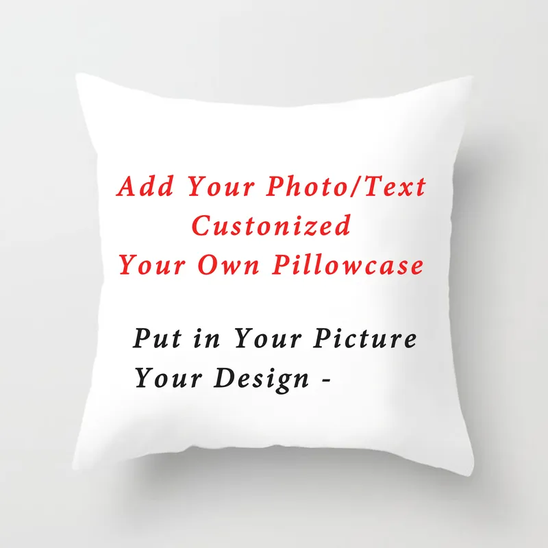 Pillow Case RULDGEE Kpop Picture Print Pillowslip Pet Wedding Personal Life P os Customize Gift Home Cushion Cover Pillowcase Pillow 220714