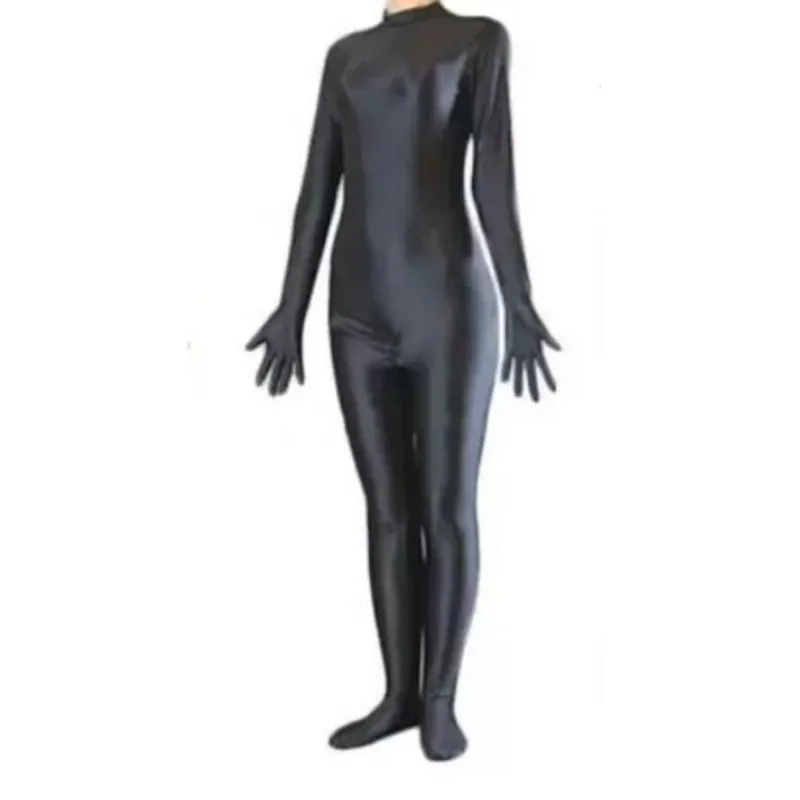 Costumes de catsuit pour hommes Lycar Spandex Zentai Catsuits Body avec gaine de pénis sans capuche