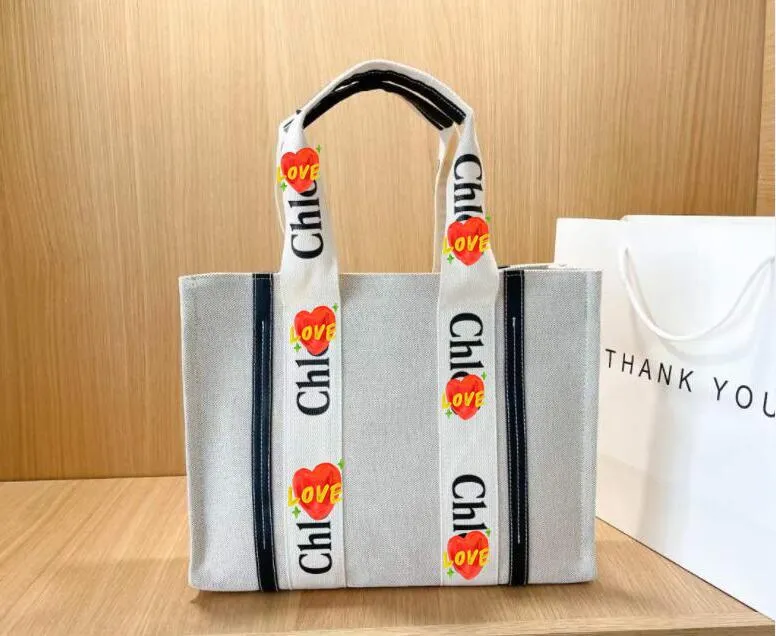 Hot sell home big shopping bag man women large capacity canvas bag leisure cholese beach handbag shoulder bags beautiful Gift C007