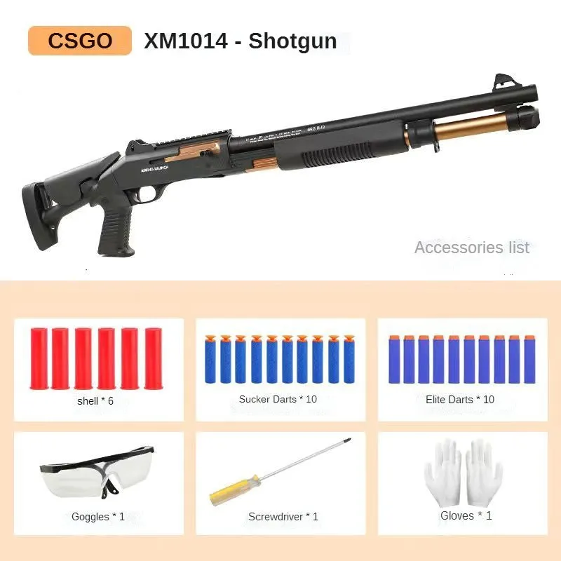XM1014 ショットガン Amazon | ショットガン風おもちゃ銃 エアガン XM1014ショット