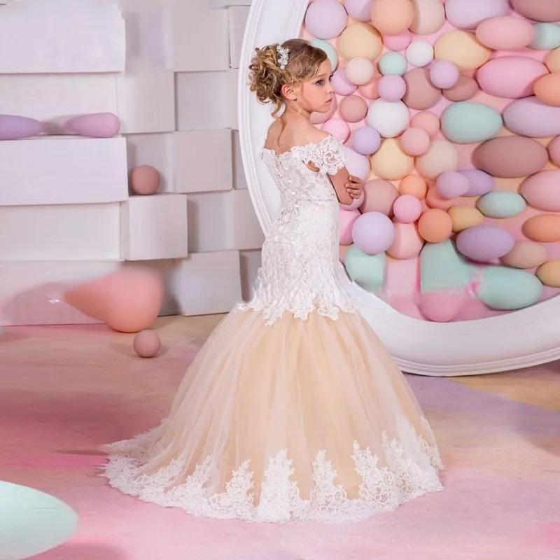 Robe sirene mariage petite fille discount