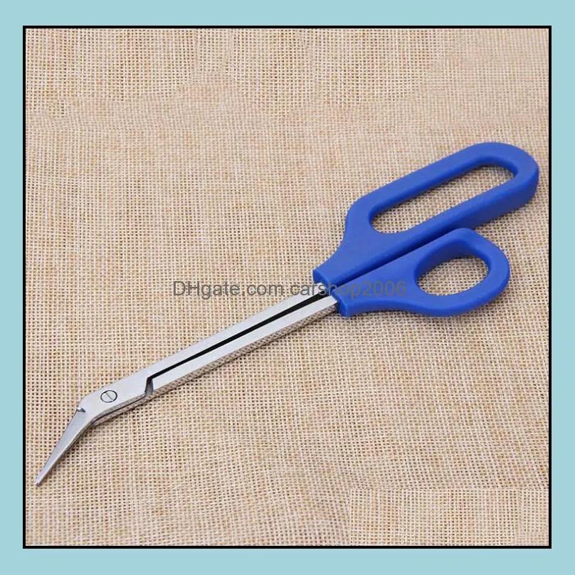 20cm long reach easy grip toe nail toenail scissor trimmer for disabled cutter clipper pedicure trim tool sn2340