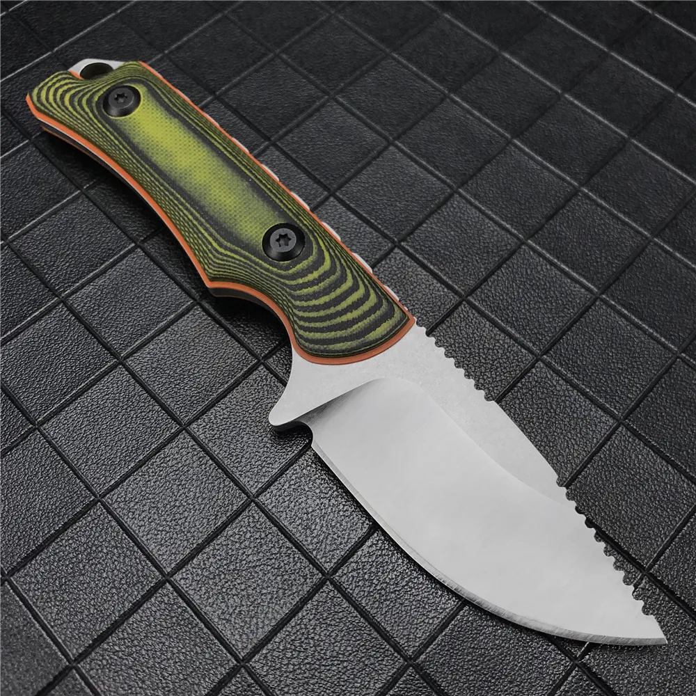 7 PC Green Tactical Hunting Survival Knife Sword Set