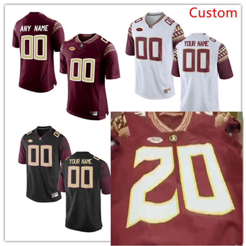 Xflsp 2022 College Custom Football Jersey 3 Ronald Darby 14 Javien Elliott 8 Devonta Freeman 7 Christian Jones 20 Lamarcus Joyner 11 Vince Williams