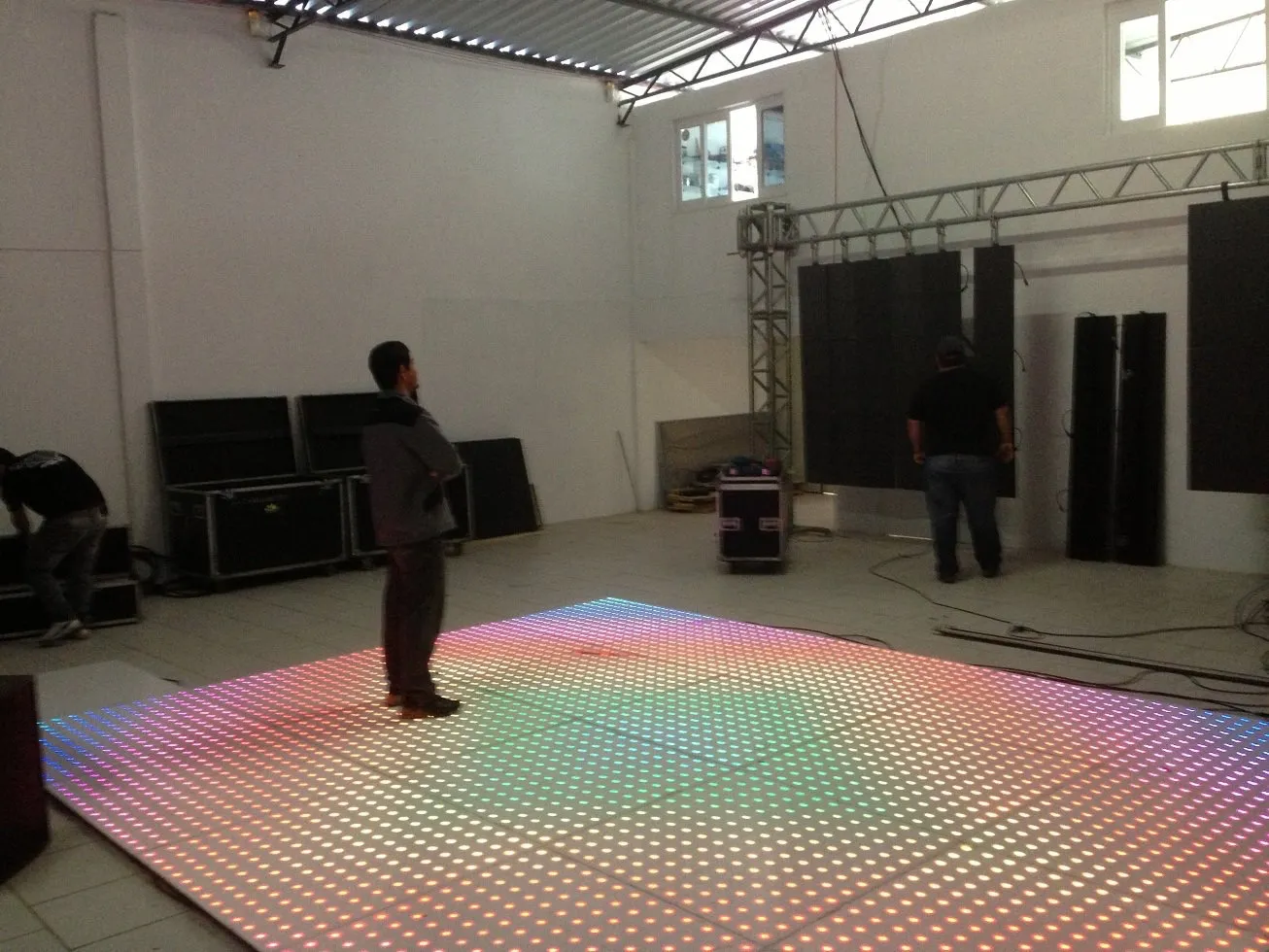 Ultra-Thin LED Video Dance Floor - Digital Stage Tiles, Indoor/Outdoor ...