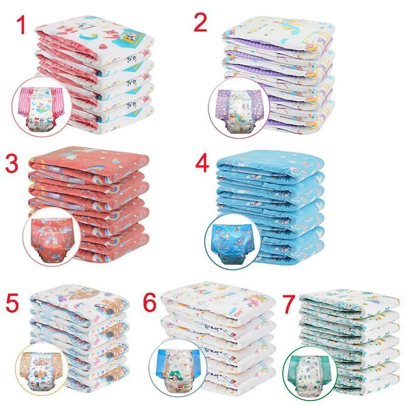 ABDL Printed Diapers