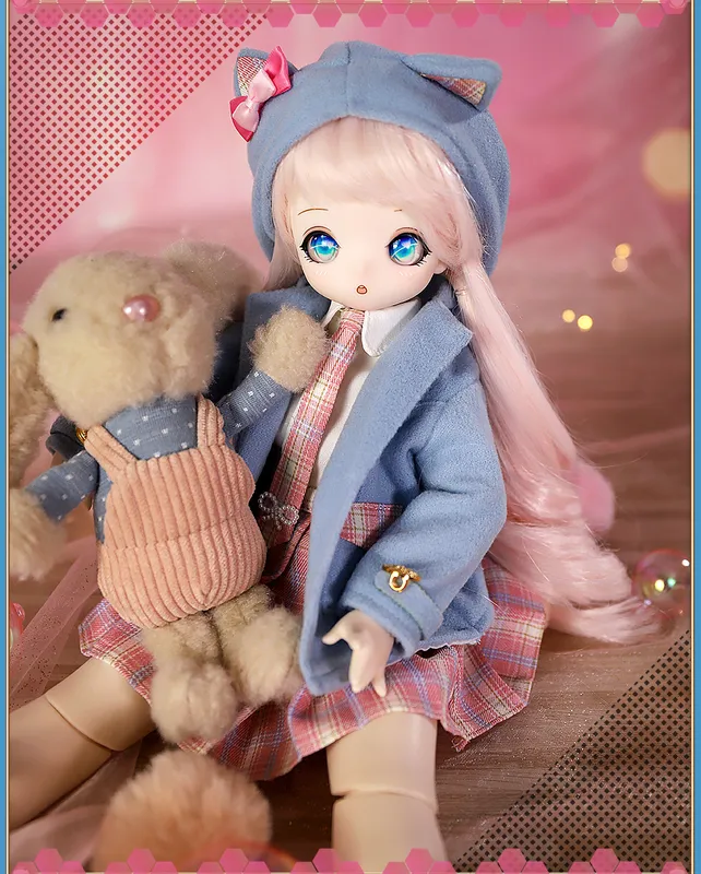 Dream Fairy 1/4 BJD Anime Style 16 Polegadas Doll Junta De Bola Conjunto  Completo, Incluindo Roupas De Roupas Kawaii Para Meninas MSD 220505 De  $398,02