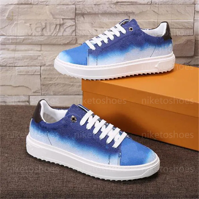 究極プライス レザーデザイナーシューズブランドホワイトブルーピンクの花の手紙ギザギザ靴レディースとメンズスニーカー 安心の海外正規品 Hotelsmyrna Com Ar