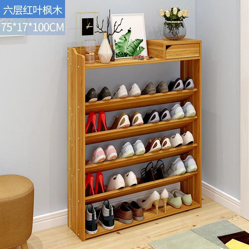 Armoire de rangement pour vêtements, porte à plusieurs étages, petite étagère à chaussures, prix spécial, ménage économique, dortoir Simple, grande capacité pour femmes