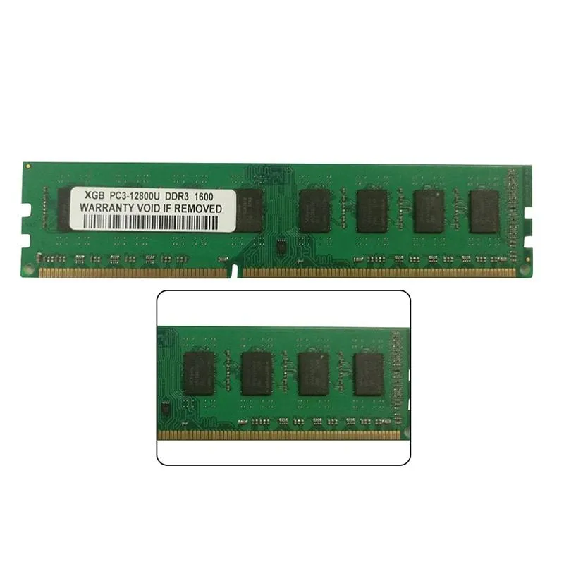 RAMS DDR3 1600MHz PC3 1.35V Lågspänning 240 -PIN DESKTOP för AMD Dedikerad RAM -modul DatorminnetRams