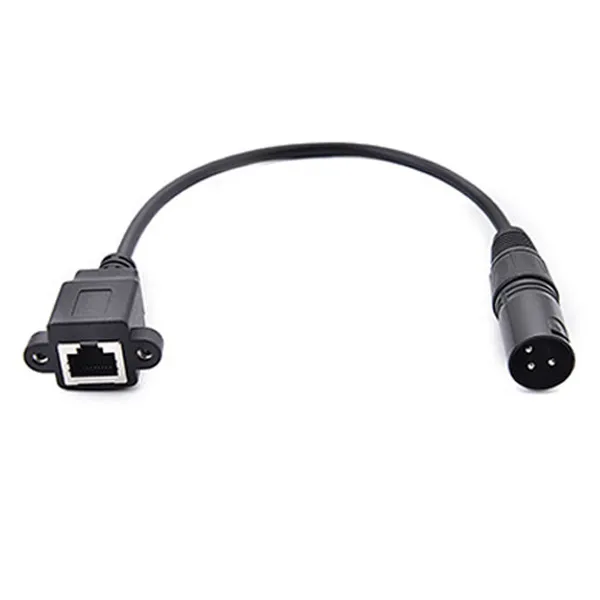 Cables, Micrófono MIC XLR 3Pin Macho A RJ45 Hembra Cable De Extensión