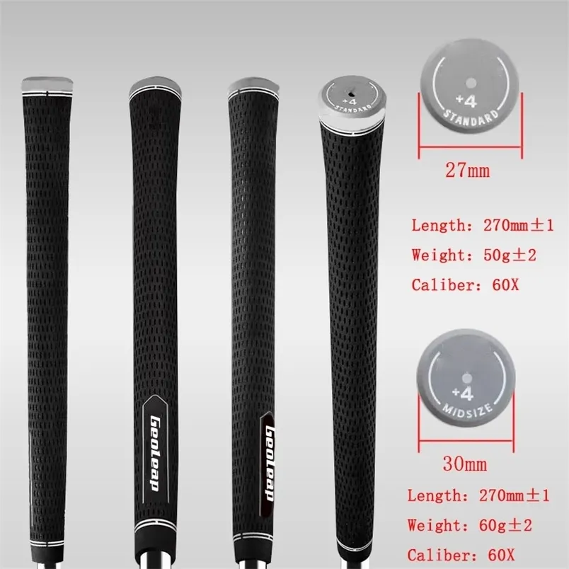 Golf Grips Club متوسطة الحجم والجولة القياسية 4 60X 10 قطعة مجموعة 220524