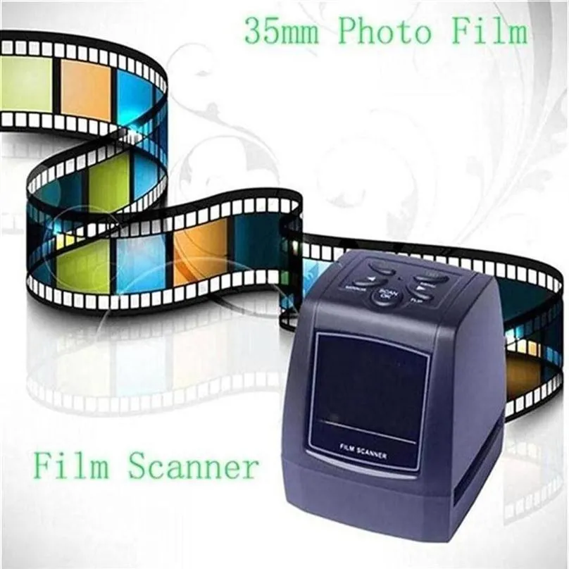 Epacket Protable Film Scanner 35mm 슬라이드 필름 변환기 PO 디지털 이미지 뷰어 2.4 "LCD 빌드 인 편집 303I
