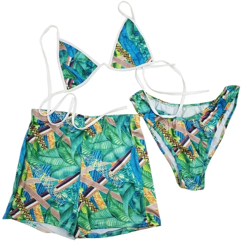 Sexy Printed Bikini Set With Sports Bra And Shorts For Floral Swimwear And  Leisure Beachwear From Txjc0002, $8.04