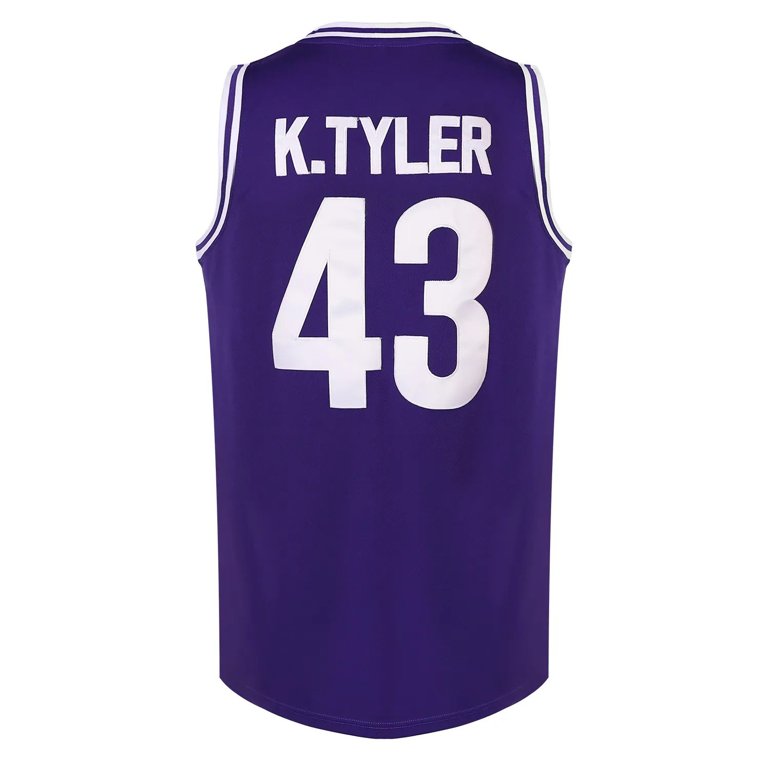 Basketball Jerseys Kenny Tyler 43 HUSKIES The Sixth Man Movie Basketball Jersey The 6th Marlon Wayans Ayans Purple Shirt Stitched