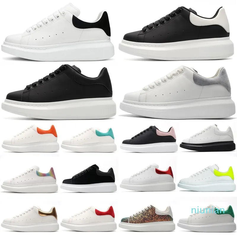 2022-Designer-Schuhe in Weiß und Schwarz, klassisches Wildleder, Samt, Leder, Damen, Damen, flache Plattform, übergroße Sneaker, Herren, Espadrille, flache Sohle