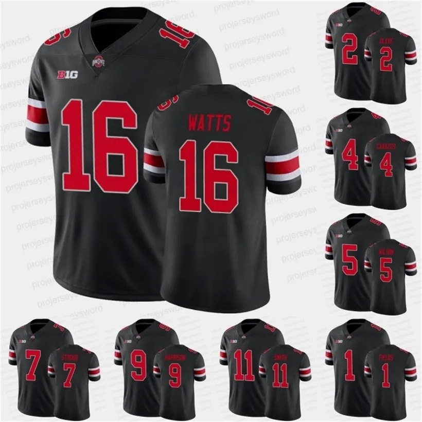 CeoMit College Football Game Jersey Justin Fields Chris Olave Lejond Cavazos Garrett Wilsan C.J. Stroud Zach Harrison Tyreke Smith Ryan Watts