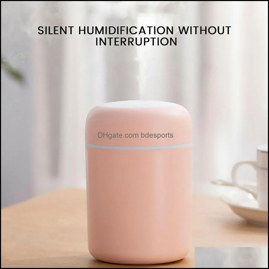 Other Bar Products Portable 300ml Humidifier USB Ultrasonic Dazzle Cup Aroma Diffuser Cool Mist Maker Air Humidifier Purifier with Romantic