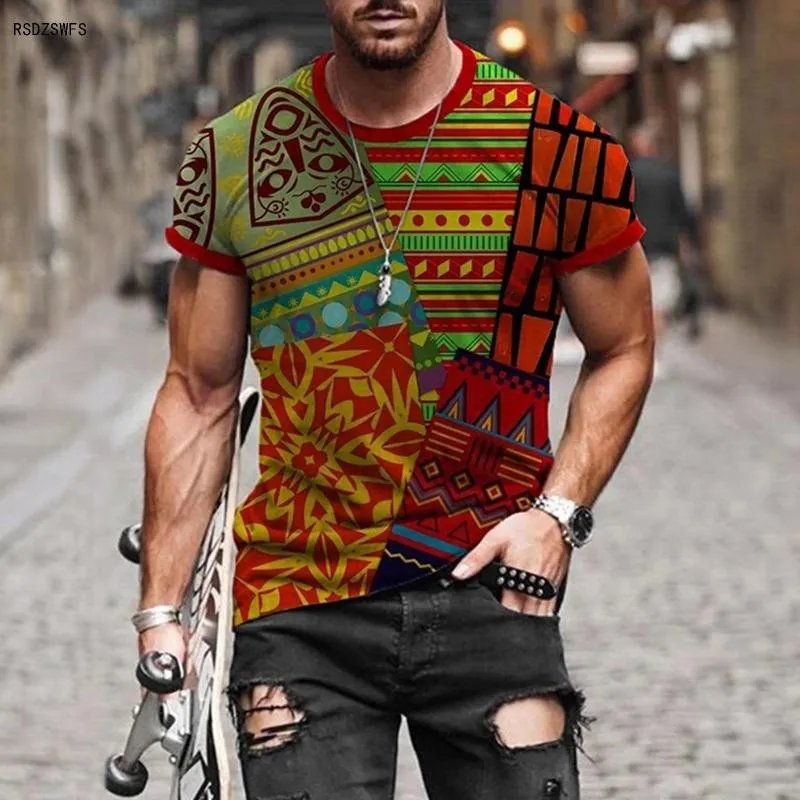 Mannen T-shirts Heren 2022 Mode Mannen 3d T-shirt Grappig Gedrukt Borst Haar Spier Korte Mouw Zomer T-shirts Aap gezicht T-shirt